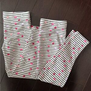 Girls Heart Leggings